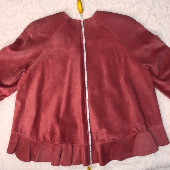 Vintage Danier Pink Two Piece Set Skirt and Jacket - Picture 12 of 16